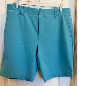 Under Armour UA Chill HeatGear Golf Shorts Size 36 Blue NWT
